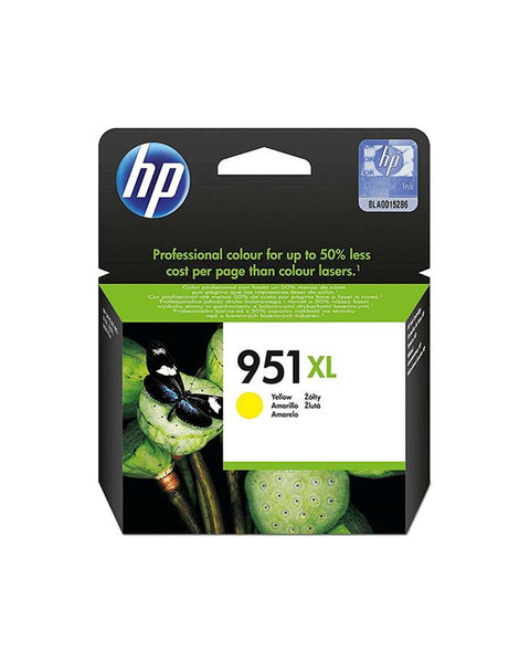 HP 951XL High Yield Yellow Original Ink Cartridge (CN048AN#140)