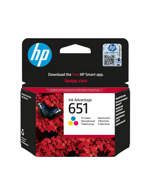 HP 651 C2P11AE Tri-Color Ink Cartridge – Cyan, Magenta, Yellow