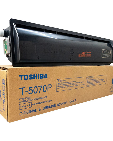 Toshiba Toner 457-357-307-257-5070P - Black - Compatible with Toshiba Printers