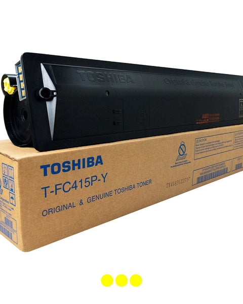 Toshiba Toner Cartridge T-FC415K - Yellow - Compatible with 2515/3015 Series
