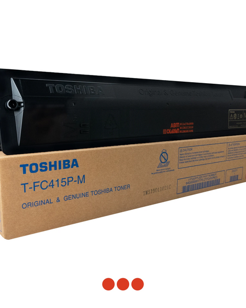 Toshiba Toner Cartridge T-FC415K - Magenta - Compatible with 2515/3015 Series