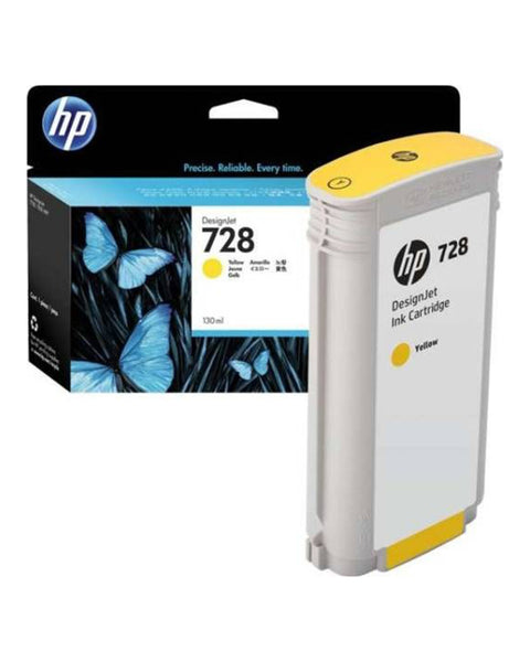 HP 728 Yellow 130ml Ink Cartridge
