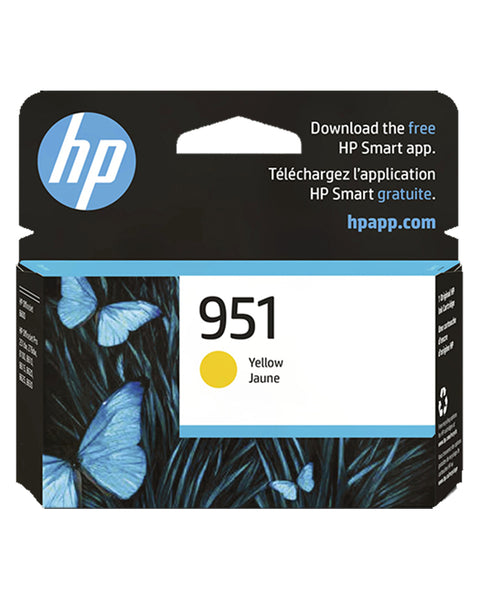 HP 951 Yellow Original Ink Cartridge (CN052AN#140)