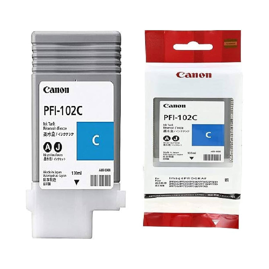 Canon PFI-102 Cyan Ink Cartridge