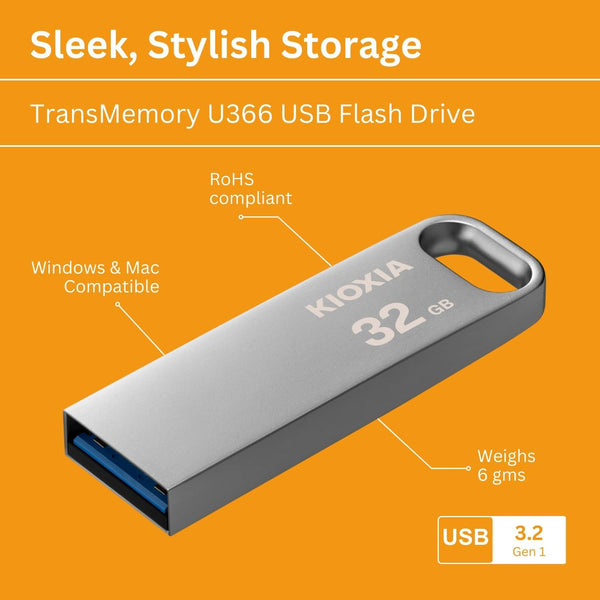 Toshiba Flash Mini 32GB USB Drive