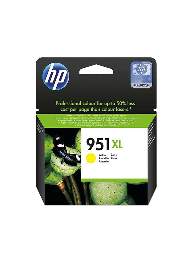HP 951XL High Yield Yellow Original Ink Cartridge (CN048AN#140)
