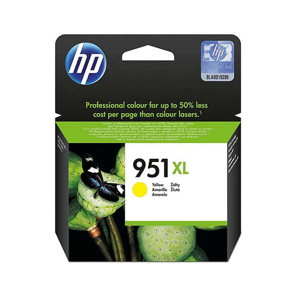 HP 951XL High Yield Yellow Original Ink Cartridge (CN048AN#140)