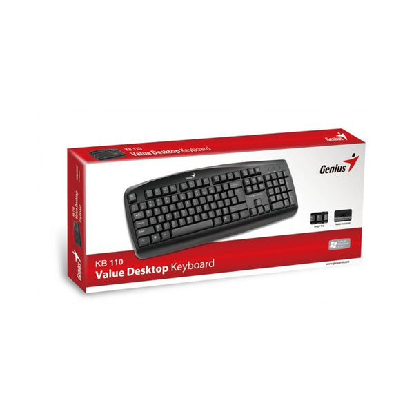Genius USB Keyboard 110 - Black