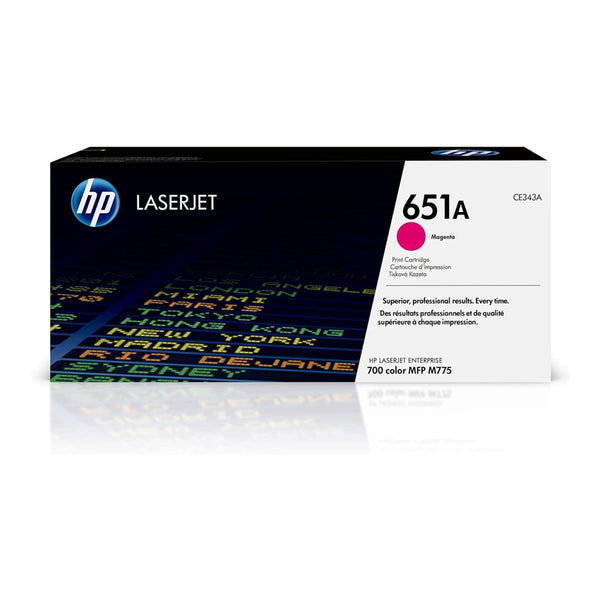 HP 651A Magenta Original LaserJet Toner Cartridge (CE341A)