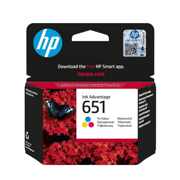 HP 651 C2P11AE Tri-Color Ink Cartridge – Cyan, Magenta, Yellow