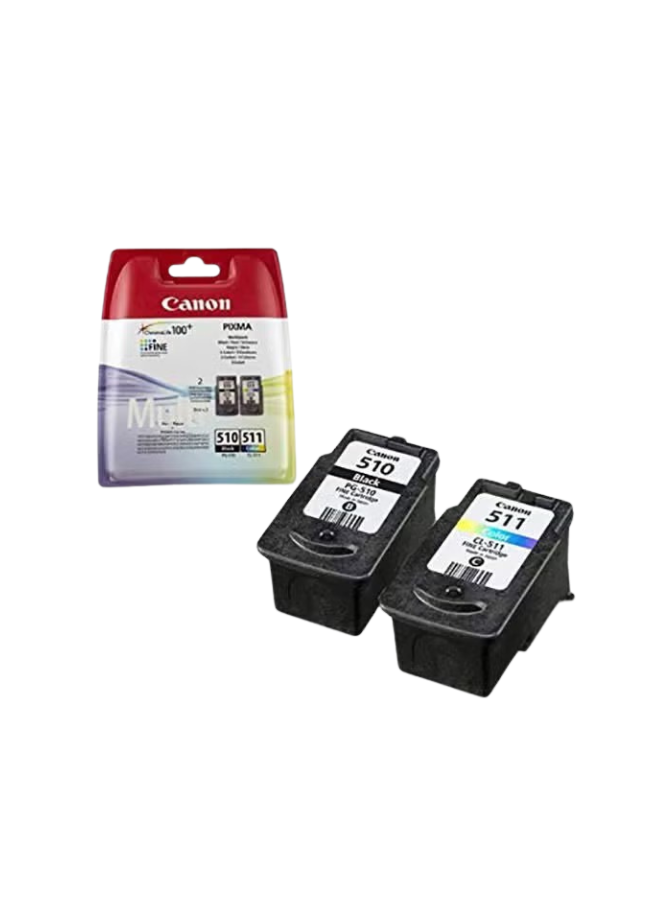Canon 510 Black & 511 Color Ink Cartridges