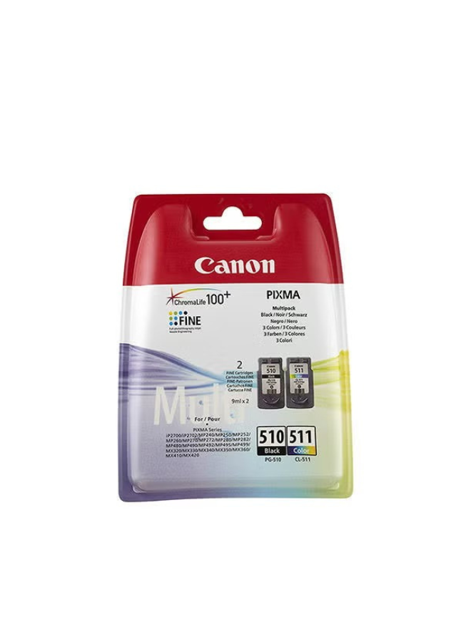 Canon 510 Black & 511 Color Ink Cartridges