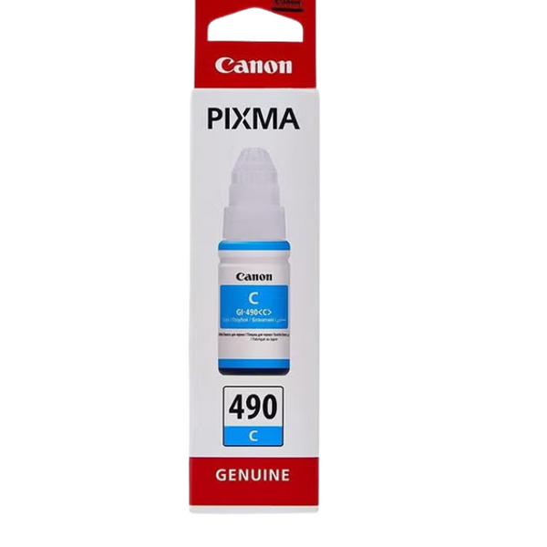 Canon 490 Ink Tank Cartridge 4-Color Set – Black, Cyan, Yellow, Magenta