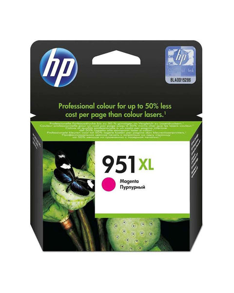 HP 951XL High Yield Magenta Original Ink Cartridge (CN047AN#140)