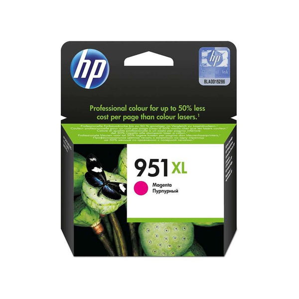 HP 951XL High Yield Magenta Original Ink Cartridge (CN047AN#140)