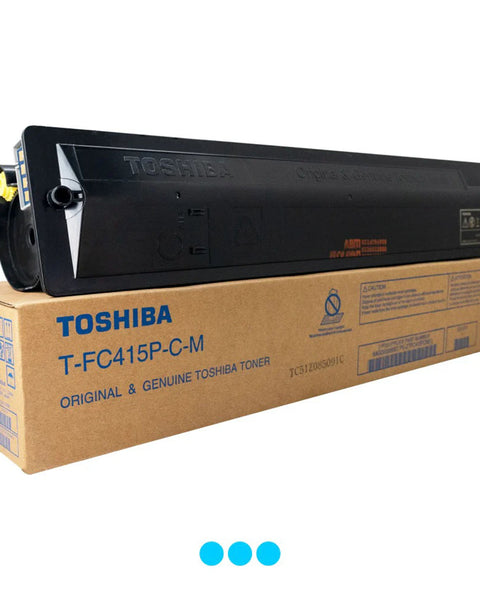 Toshiba Toner Cartridge T-FC415K - Cyan - Compatible with 2515/3015 Series