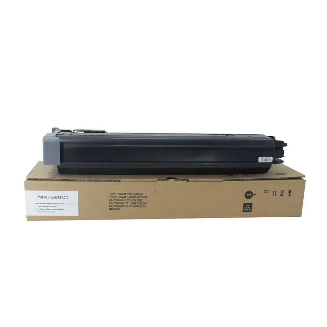 Sharp MX-560FT Toner Cartridge - High Yield - Compatible with MX-Q364/365/465/564/565