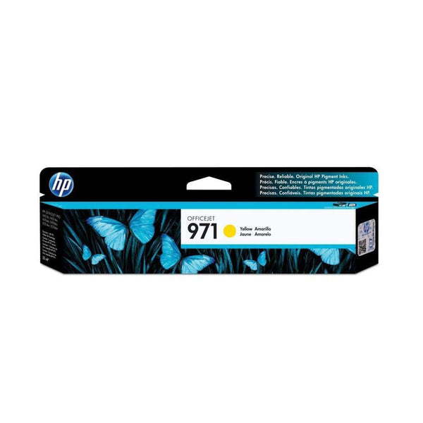 HP 971 Yellow Original Ink Cartridge (CN624AM)
