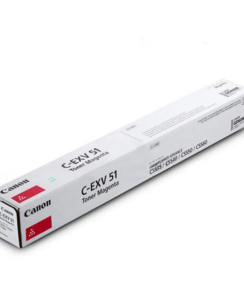 Canon C-EXV 51 Magenta Toner Cartridge [Compactable with C5535i, C5540i, C5550i, and C5560i]