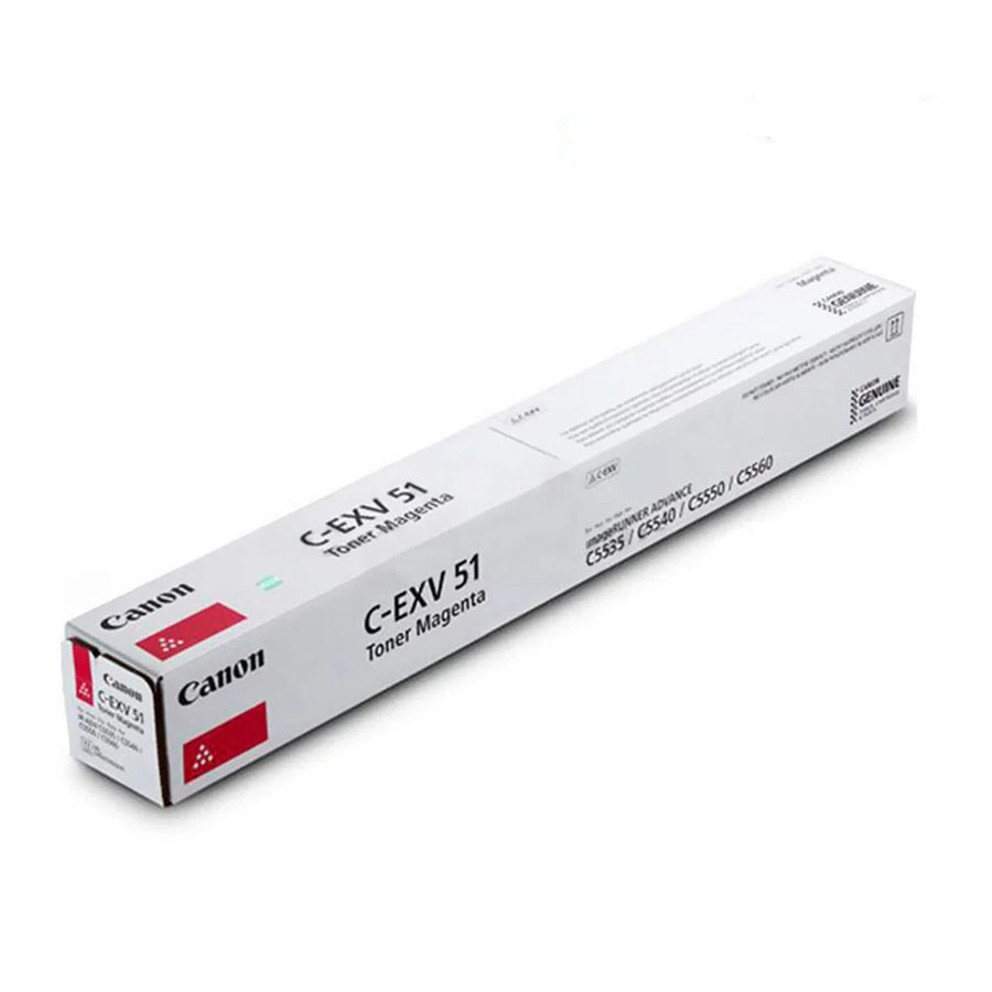 Canon C-EXV 51 Magenta Toner Cartridge [Compactable with C5535i, C5540i, C5550i, and C5560i]