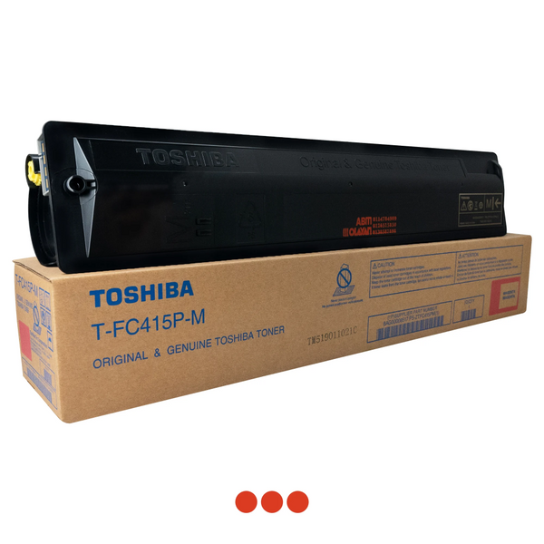 Toshiba Toner Cartridge T-FC415K - Magenta - Compatible with 2515/3015 Series