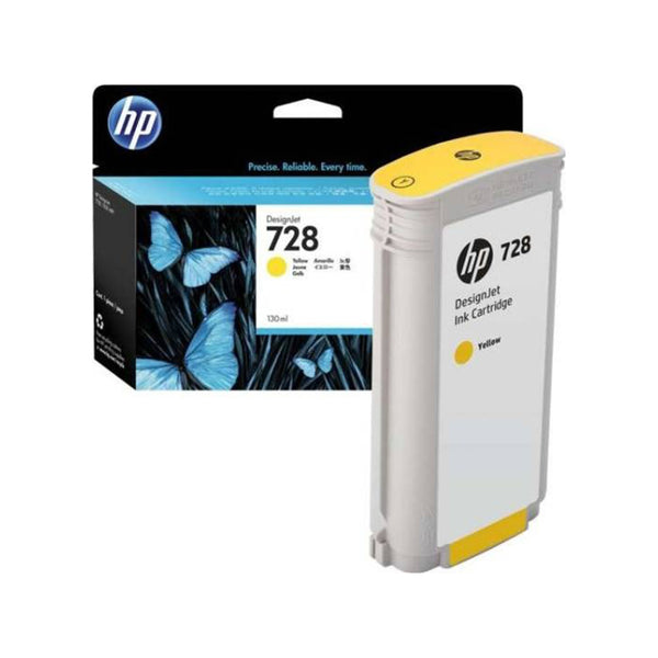HP 728 Yellow 130ml Ink Cartridge