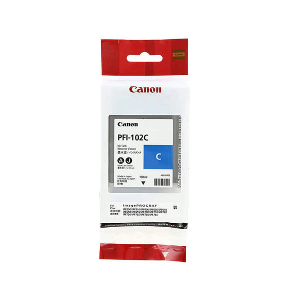 Canon PFI-102 Cyan Ink Cartridge