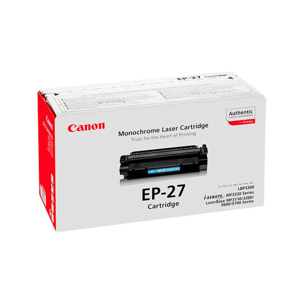 Canon EP-27 Black Toner Cartridge