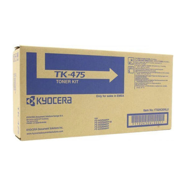 Mita TK-475 Black Toner Cartridge for 6025/6030 - Puli